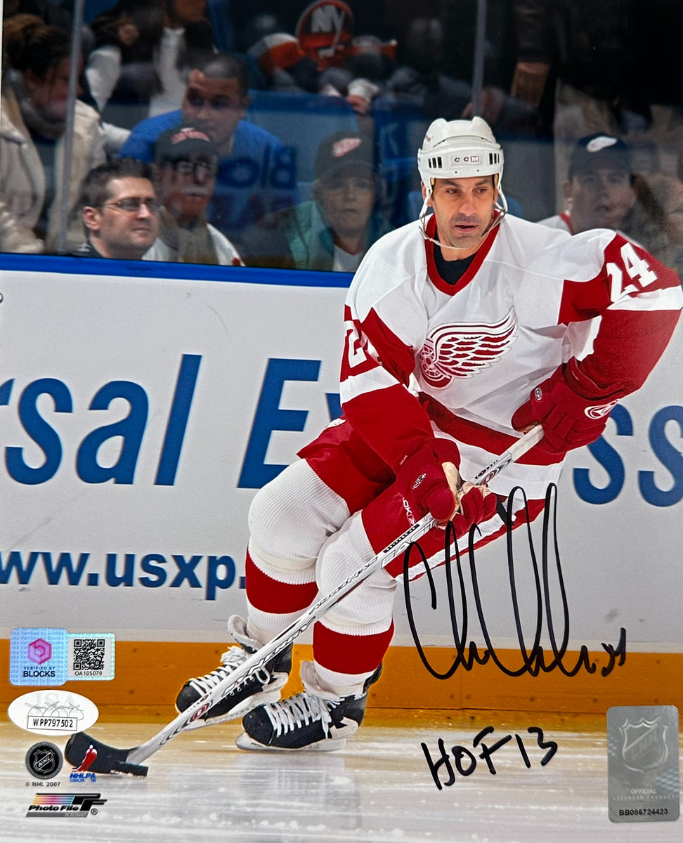 Chris Chelios Signed 8x10 Photo: Bm Authentics – Humbl Authentics