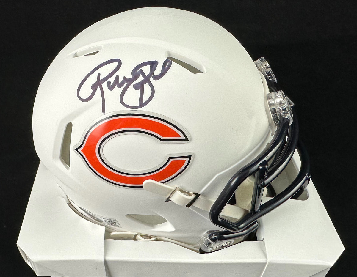 Chicago Bears Authenticated Signed Football Mini Helmets — Ultimate  Autographs