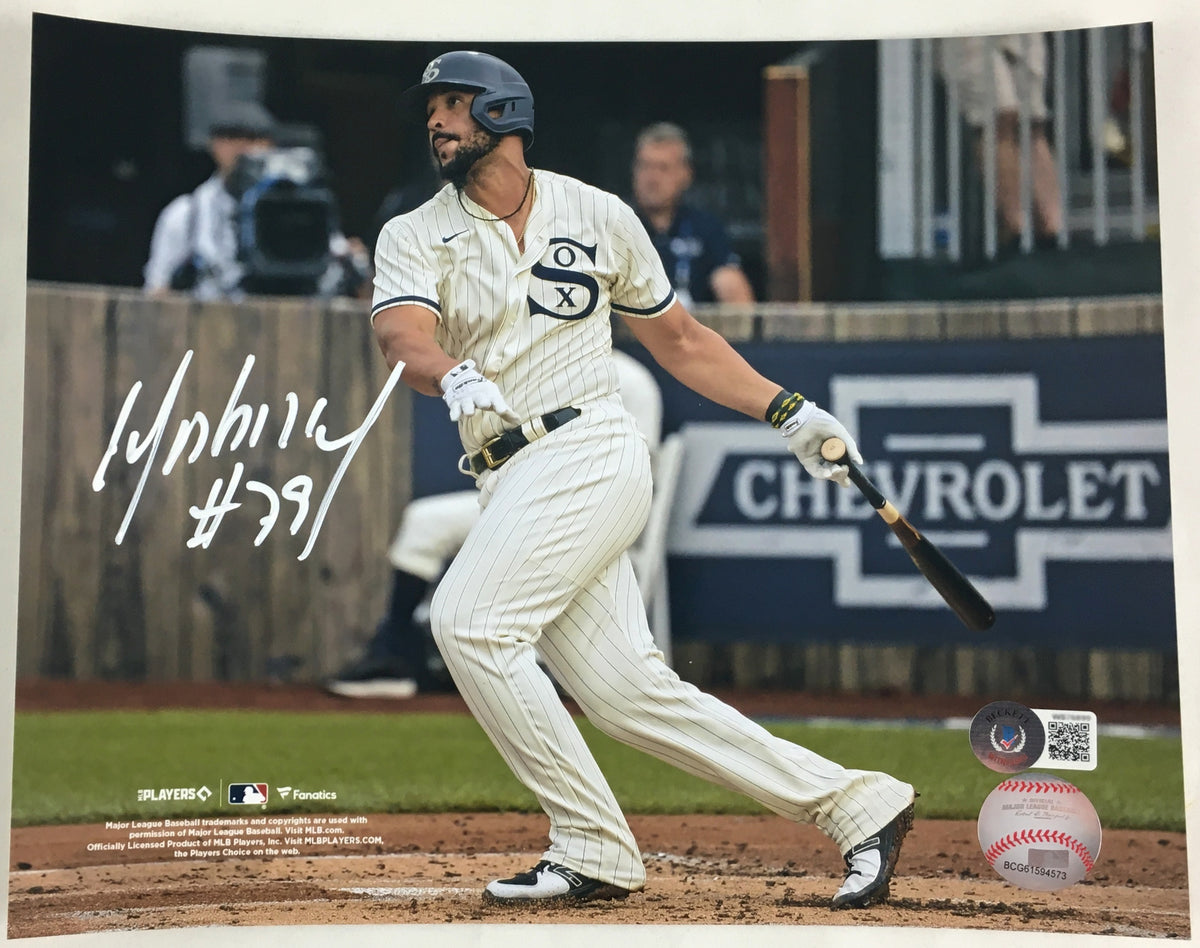 Jose Abreu Signed Autographed 11x14 Field of Dreams Photo with Beckett COA  | Chicago Great