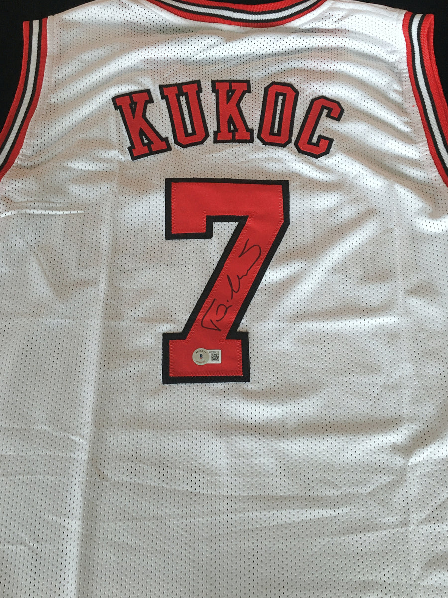 Toni Kukoc Signed Red Custom Basketball Jersey: BM Authentics – HUMBL  Authentics