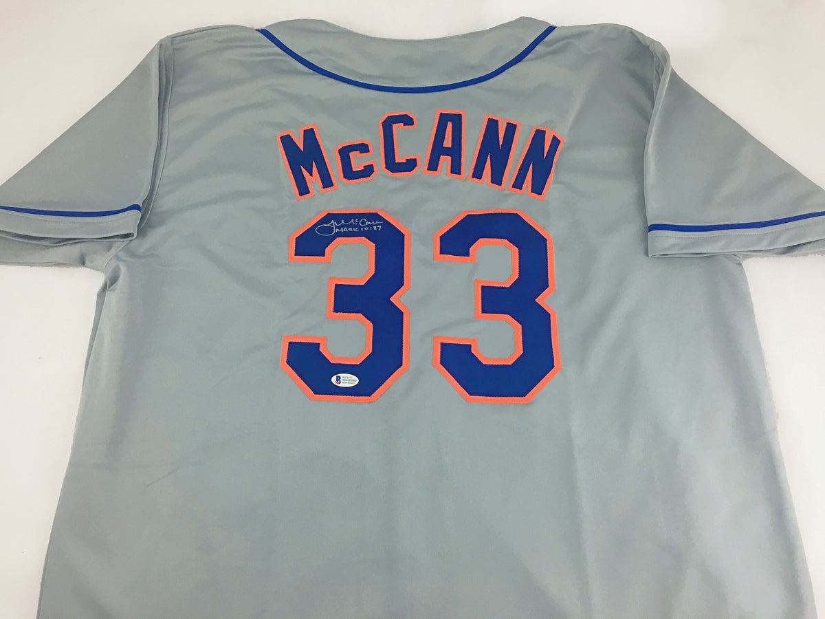 James McCann Signed Blue Baseball Jersey - Size XL: BM Authentics – HUMBL  Authentics