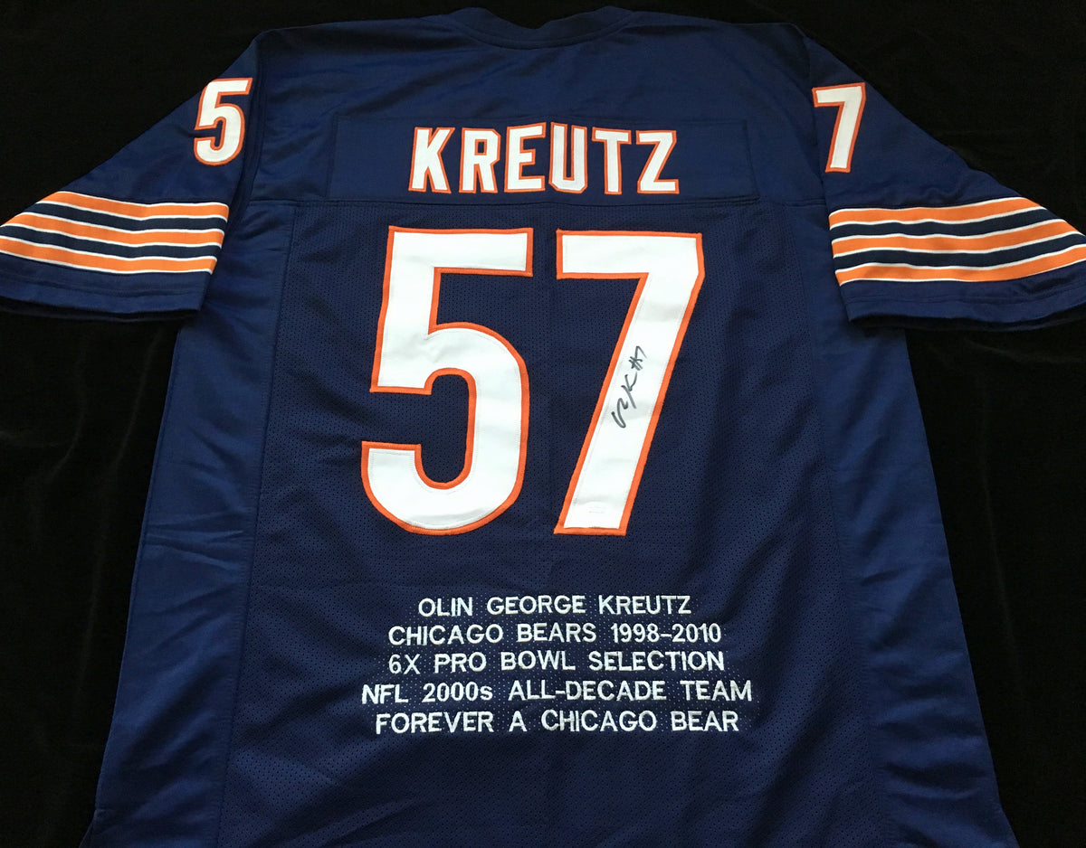 Chicago Bears Autographed Jerseys