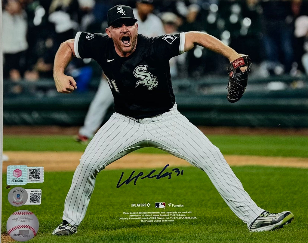 Yermin Mercedes Autographed 16x20 Photo in White Jersey