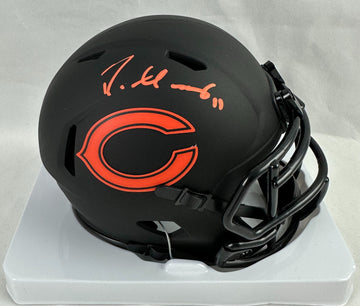 William Perry Chicago Bears Signed Eclipse Riddell Speed Mini