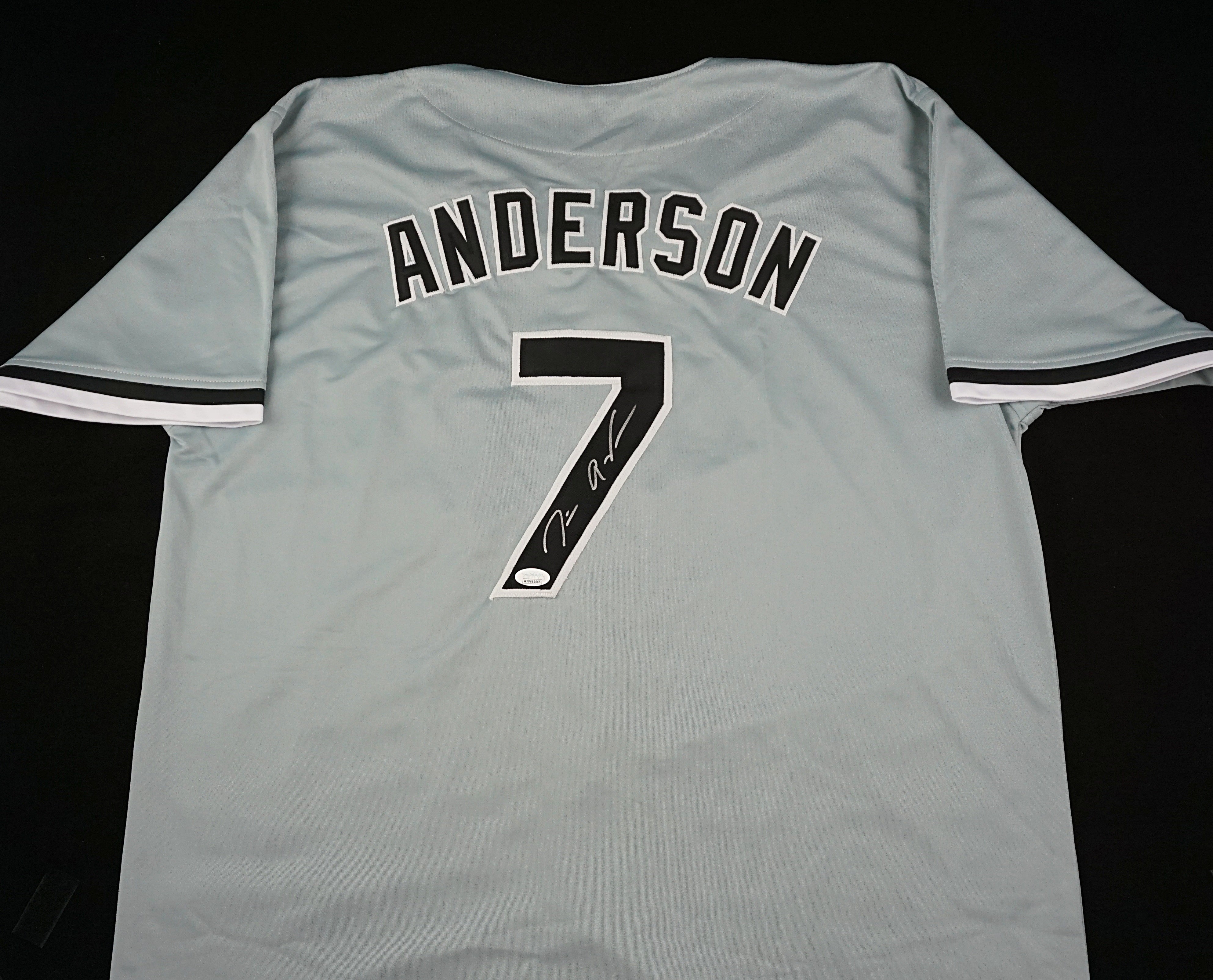 Tim Anderson Signed Chicago White Sox TA7 Jersey (Schwartz COA)