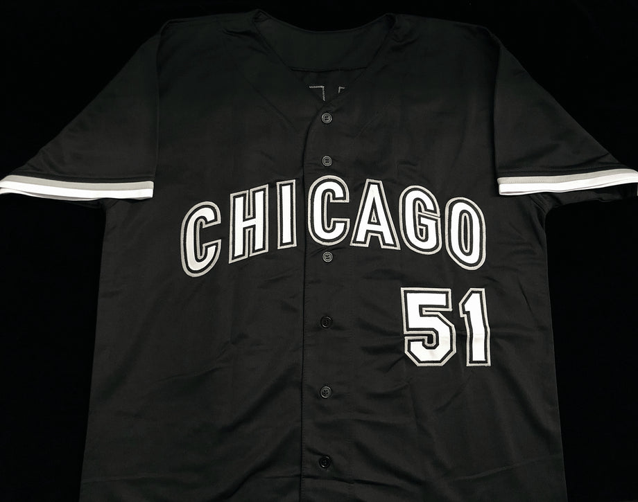 Tim Anderson TA7 Autographed Black Baseball Jersey, JSA COA: BM