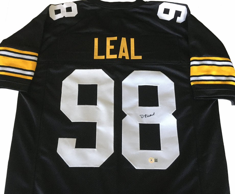 #43 Polamalu - Official NFL Pittsburgh Steelers Legacy Collection Jersey  (Black/Gold)