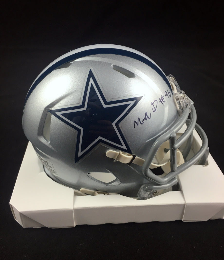 Neville Gallimore Dallas Cowboys Autographed Speed Mini Football Helmet: BM  Authentics – HUMBL Authentics