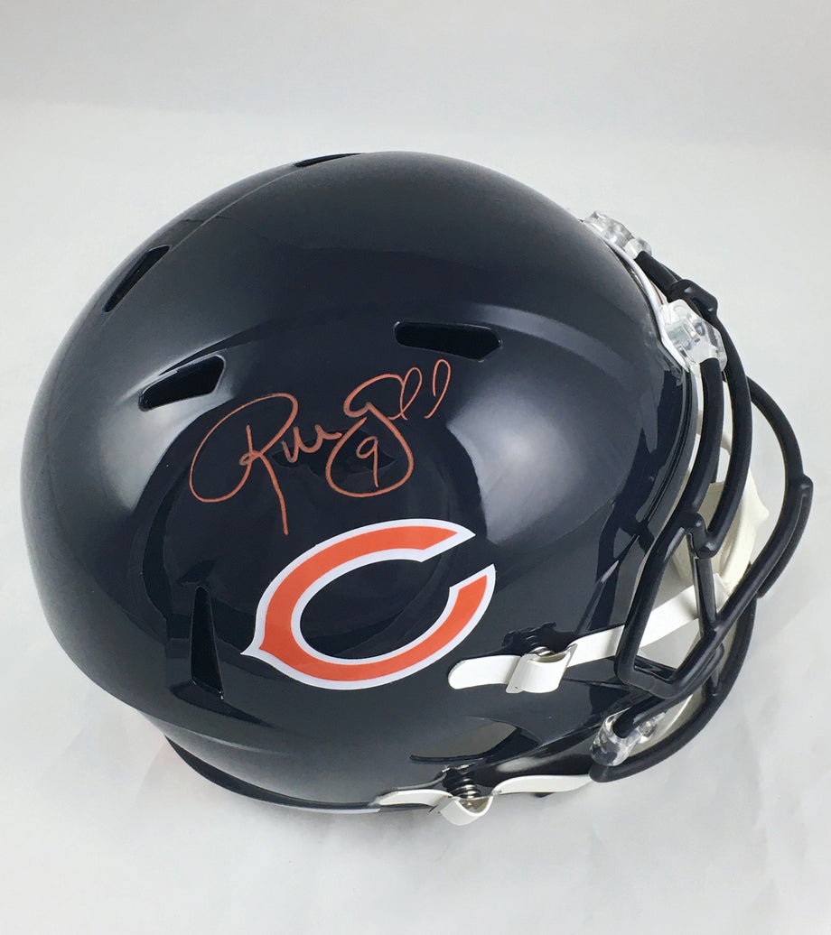 Robbie Gould Autographed Full-Size Chicago Bears Speed Replica Helmet