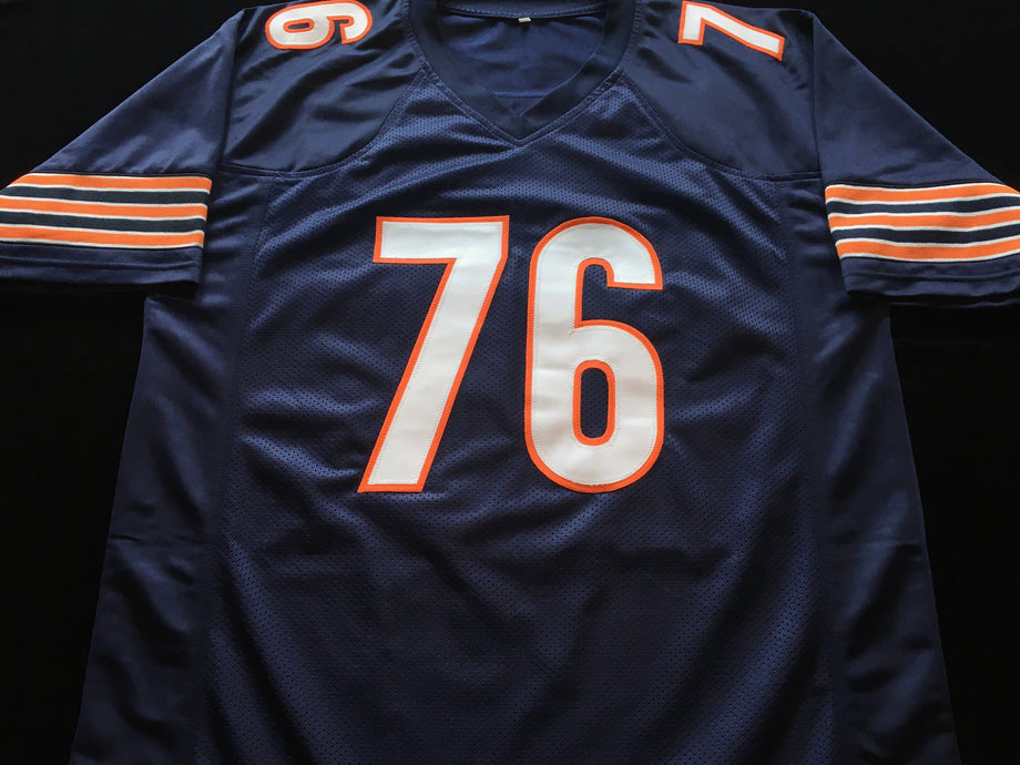 bears blue and orange jersey