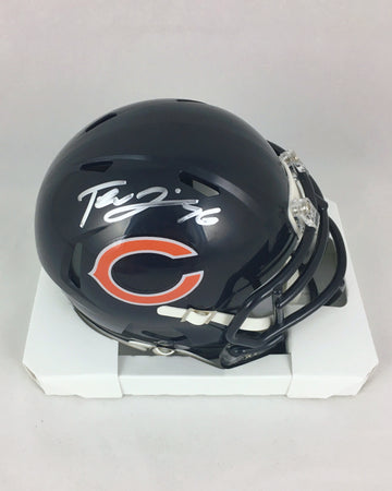 Mike Ditka Signed Chicago Bears Full-Size Schutt Matte Orange