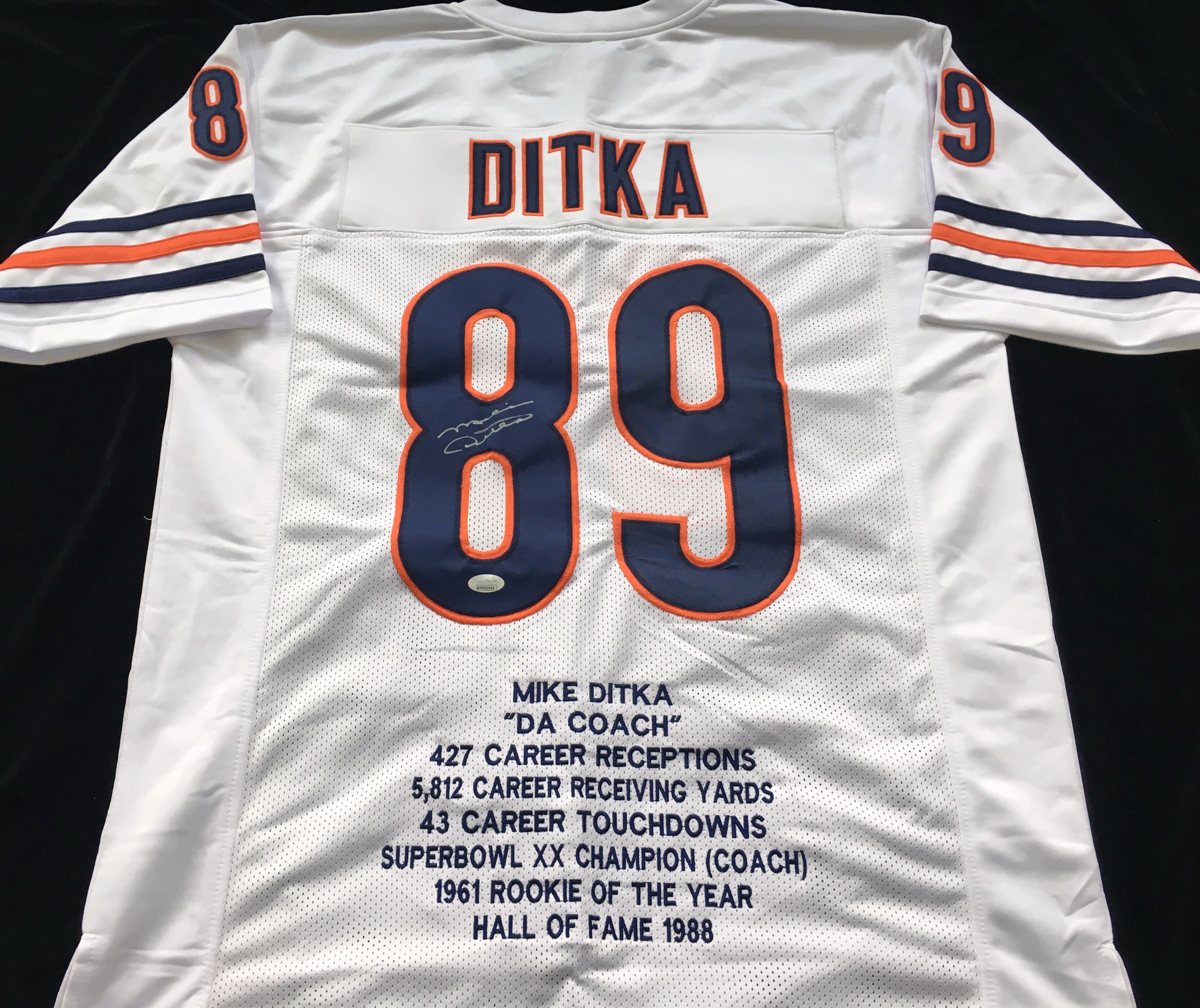 Mike Davis Signed Jersey (JSA)