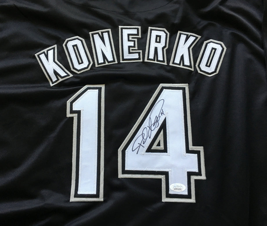 Paul Konerko Signed Autographed Gray Baseball Jersey: BM Authentics – HUMBL  Authentics