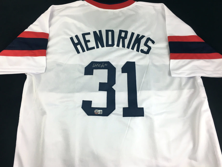 Liam Hendriks Signed Chicago White Sox 1983 Throwback Jersey (Beckett) –