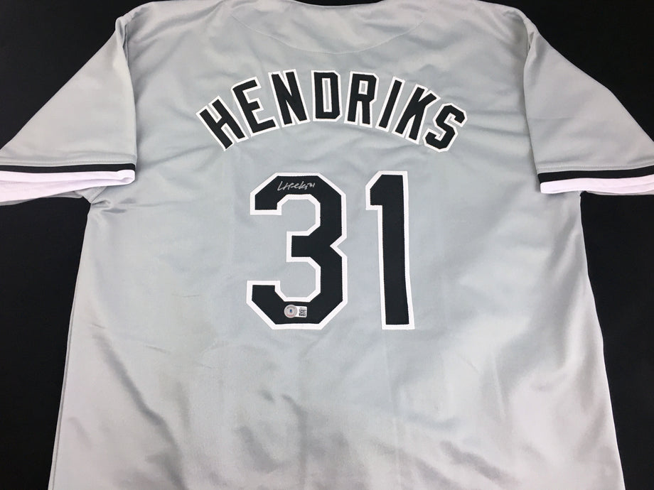 Liam Hendriks Autographed Black Baseball Jersey