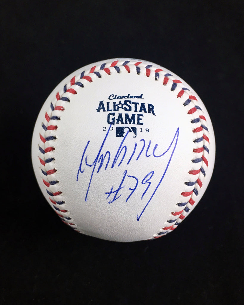 Jose Abreu Signed Autographed Blonde Rawlings Pro Baseball Bat 
