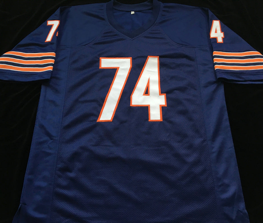 Chicago good Bears Signed Jim Covert Jersey COA JSA NFL