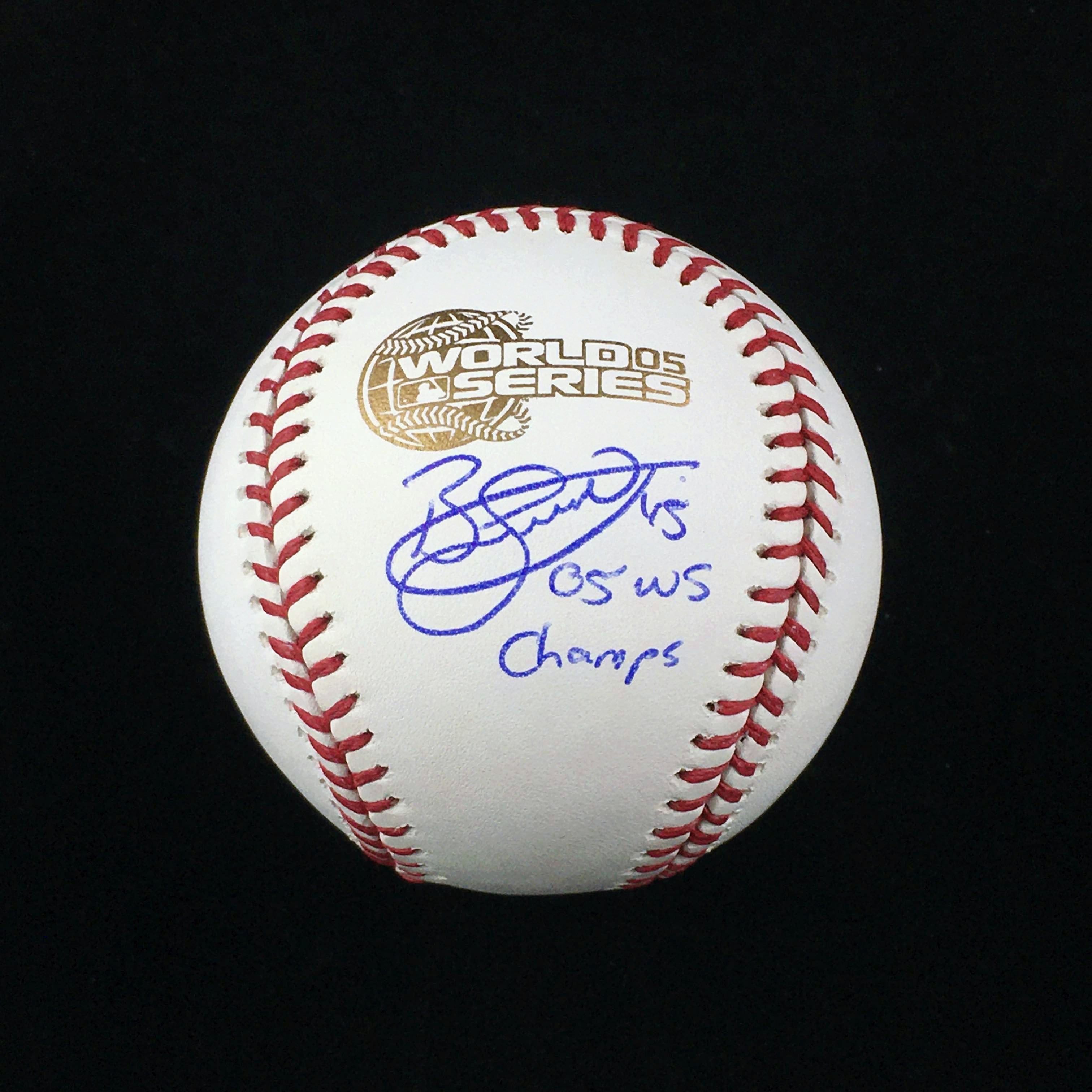 Bobby Jenks Autographed 2005 World Series Baseball