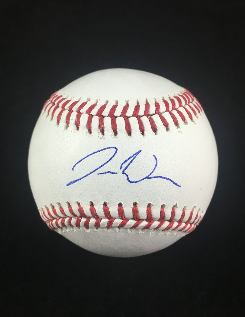 Joey Wiemer Autographed White Rawlings Baseball: BM Authentics