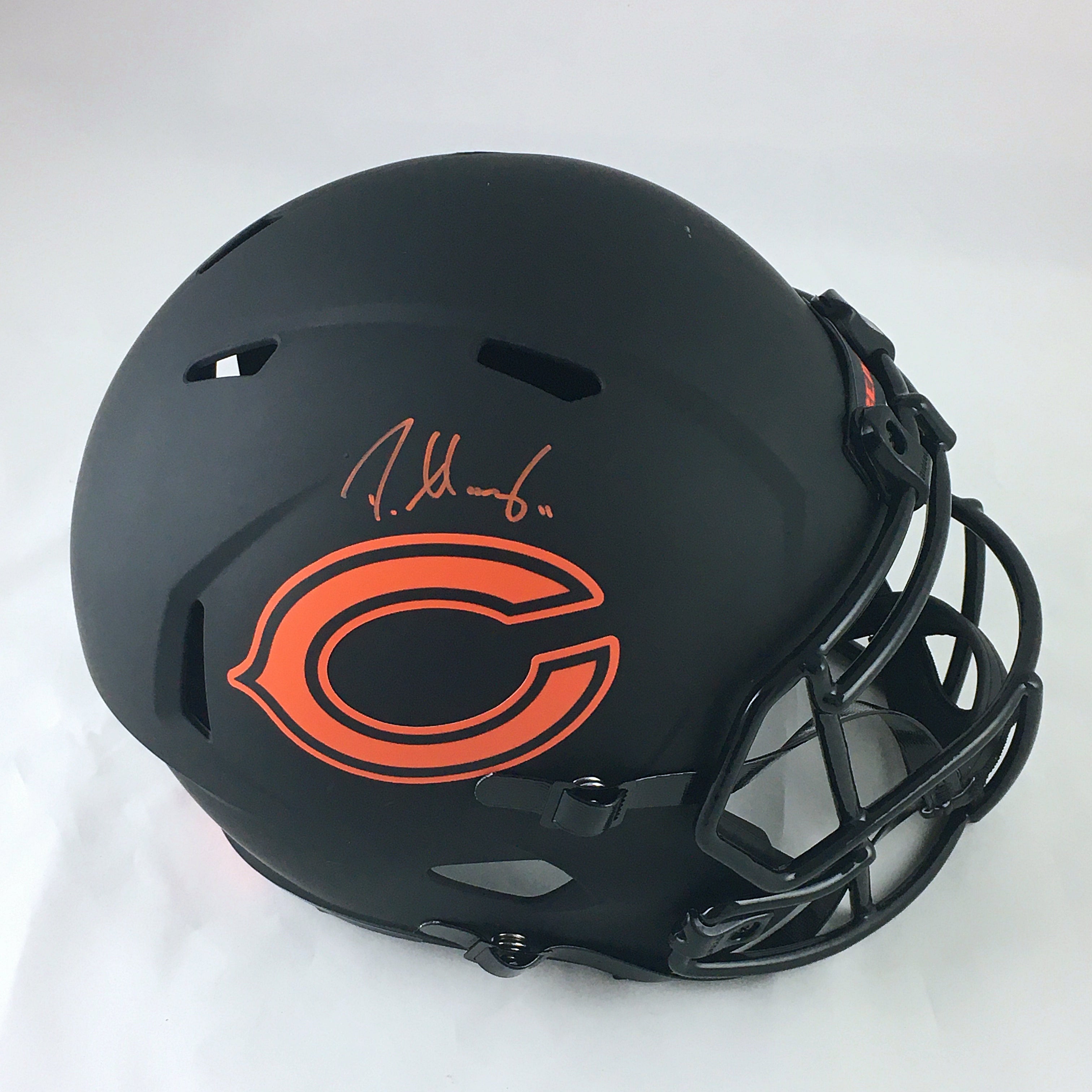 Darnell Mooney Chicago Bears Signed Black Eclipse Full-Size Replica  Football Helmet: BM Authentics – HUMBL Authentics