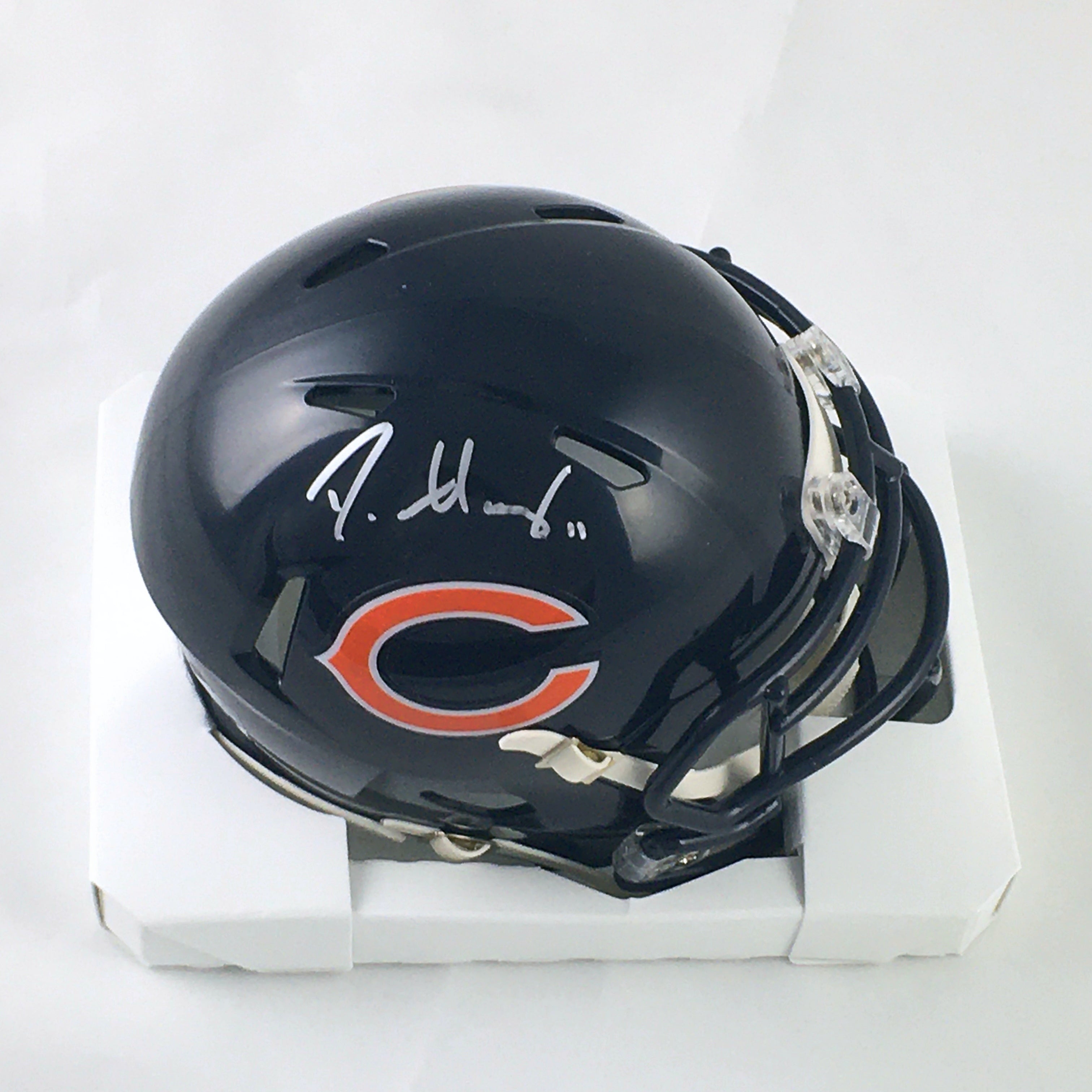 Darnell Mooney Chicago Bears Signed Blue Full-Size Speed Replica Football  Helmet: BM Authentics – HUMBL Authentics