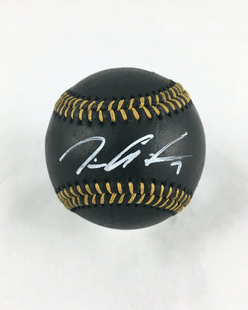 Tim Anderson TA7 Autographed Black Baseball Jersey, JSA COA: BM